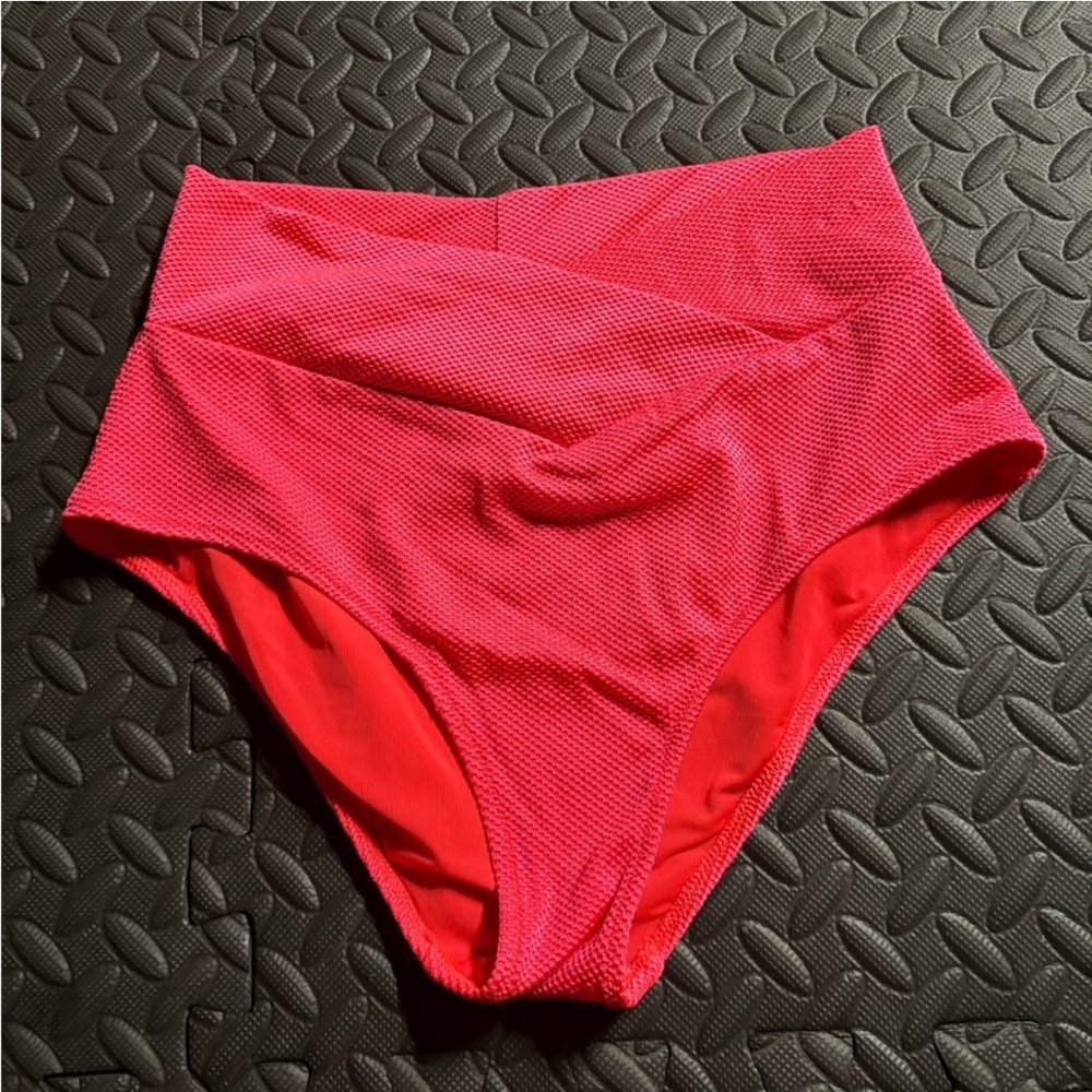 Aerie Crossover High-Waisted Bikini Bottom